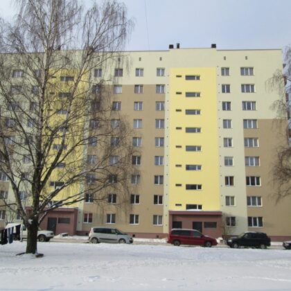 Dzelzbetona paneļu konstrukcijas māja