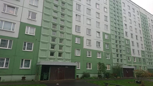 Dzelzbetona paneļu konstrukcijas māja